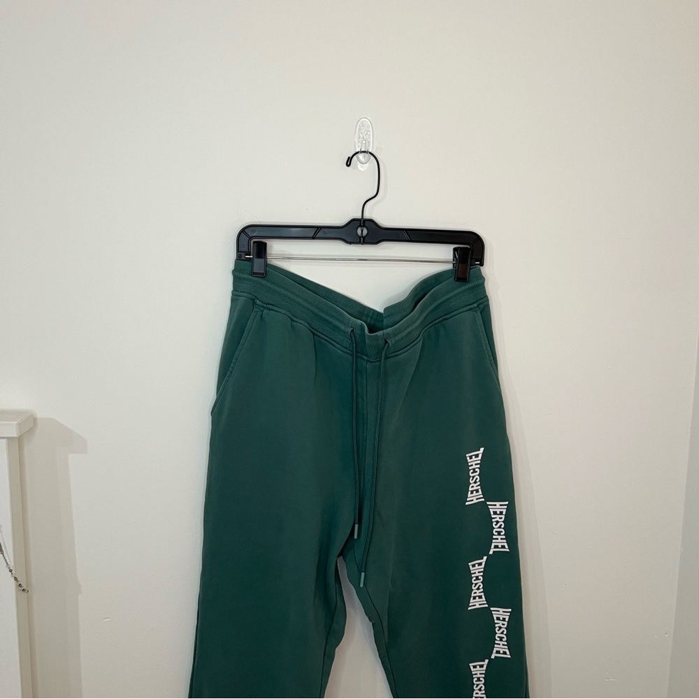 Herschel supply co fleece joggers sweatpants size medium - Picture 1 of 13